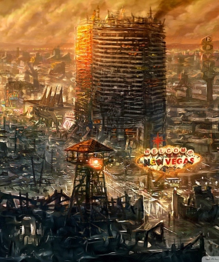 Fallout New Vegas sfondi gratuiti per Samsung Corby TV