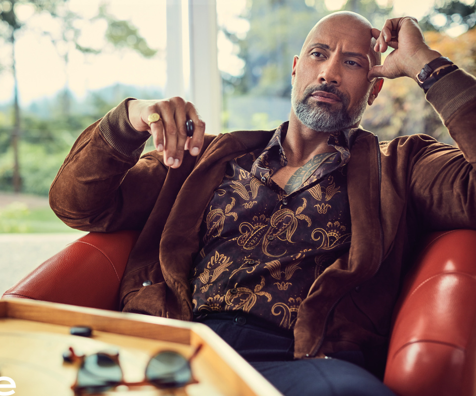 Dwayne Johnson The Rock Instyle wallpaper 960x800