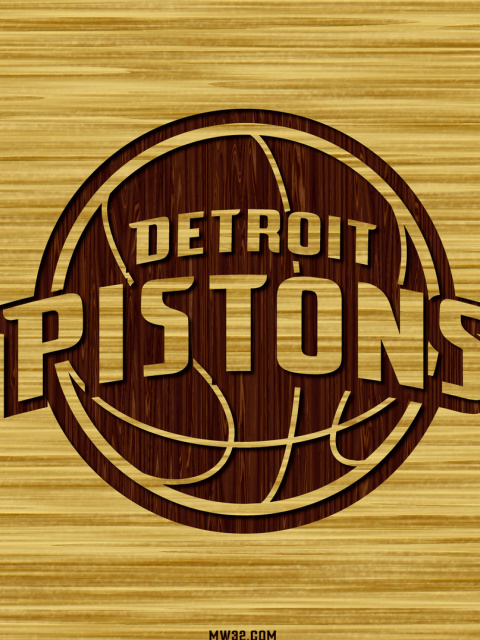 Das Detroit Pistons, NBA Wallpaper 480x640