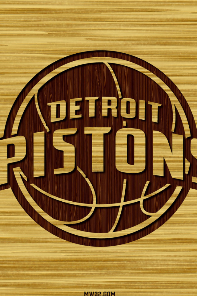 Fondo de pantalla Detroit Pistons, NBA 640x960