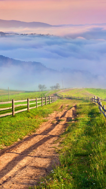 Countryside wallpaper 360x640