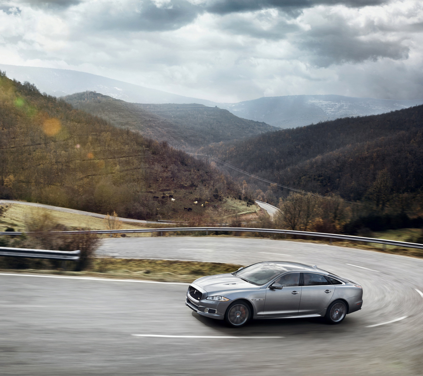 2014 Jaguar Xjr Mountain Road screenshot #1 1440x1280