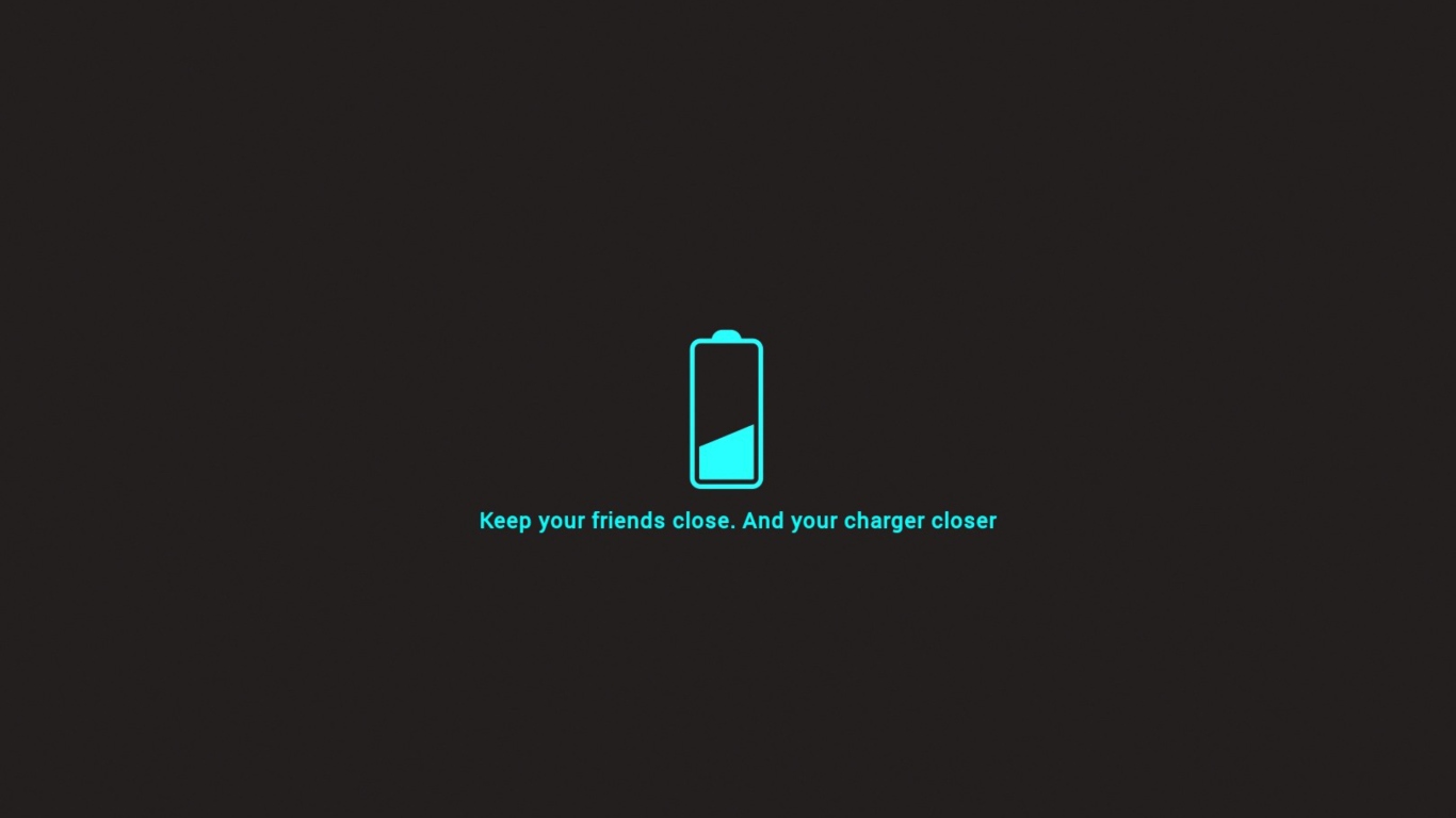 Keep Friends Close wallpaper 1366x768