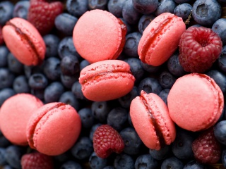 French Macarons wallpaper 320x240