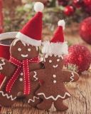 Sfondi Christmas Gingerbreads 128x160
