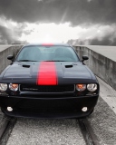 Dodge Challenger Front View wallpaper 128x160