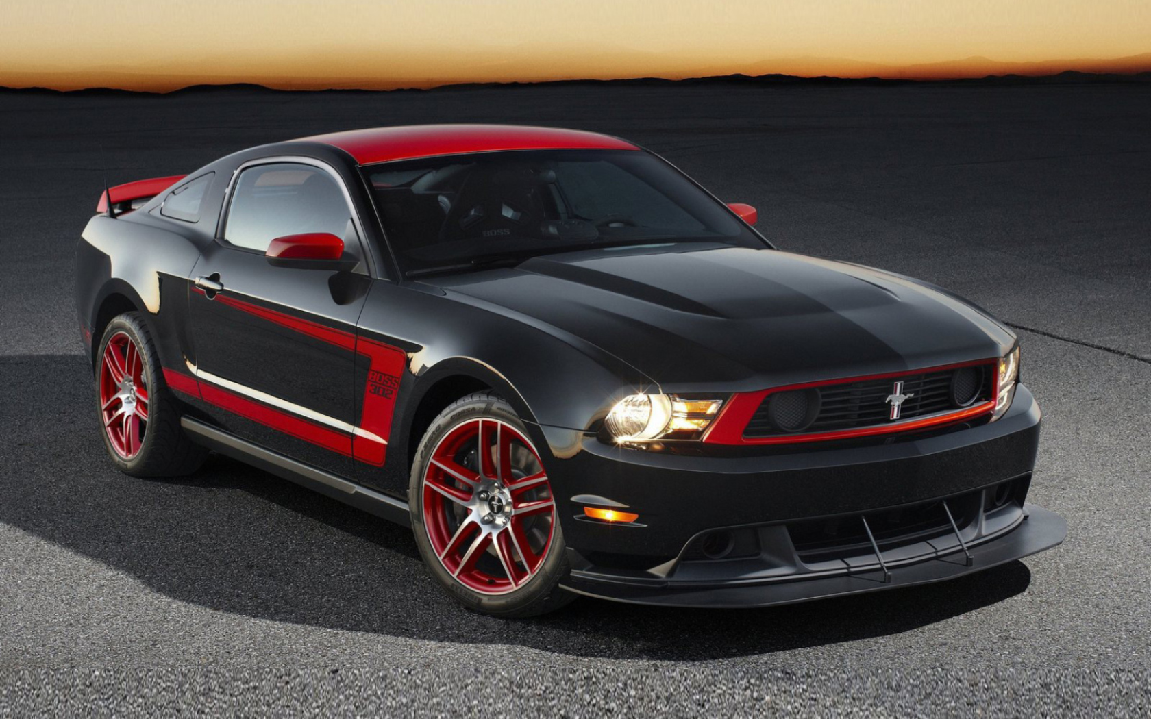 Das Ford Mustang Boss Wallpaper 1680x1050