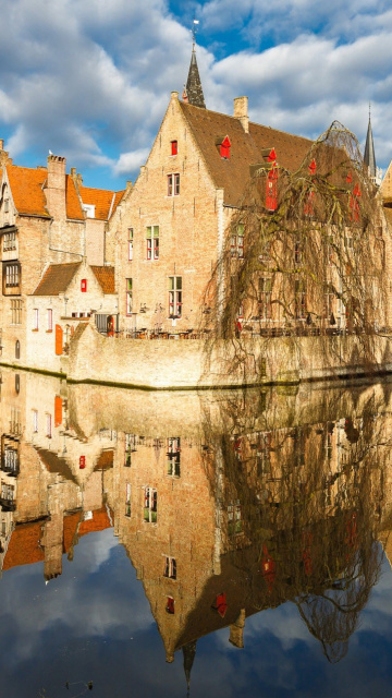 Fondo de pantalla Brugge 360x640