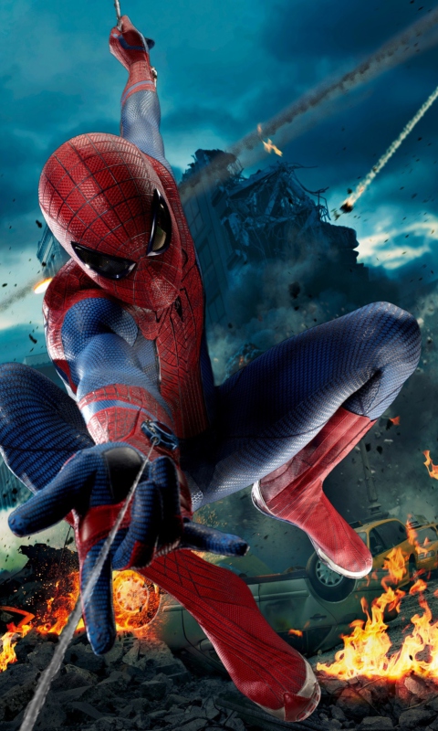 Fondo de pantalla Avengers Spiderman 480x800