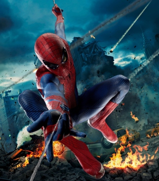 Avengers Spiderman - Obrázkek zdarma pro iPhone 4S