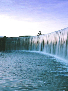 Das Waterfall Wallpaper 240x320