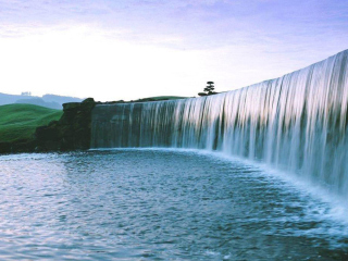 Screenshot №1 pro téma Waterfall 320x240