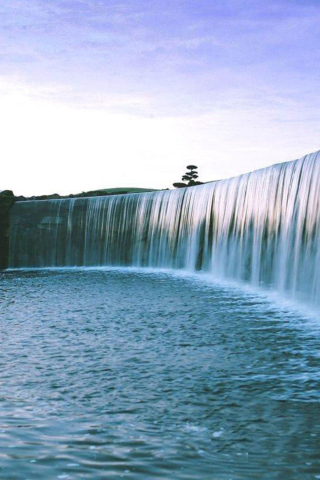 Das Waterfall Wallpaper 320x480