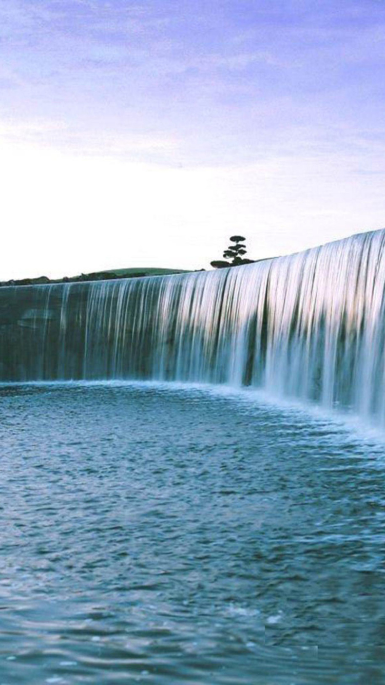 Das Waterfall Wallpaper 750x1334