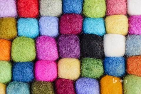 Colorful Wool wallpaper 480x320