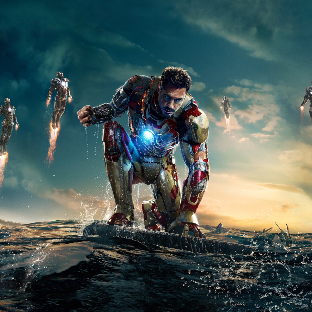 Iron Man 3 New wallpaper 1024x1024