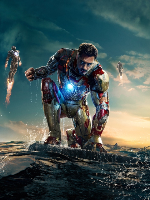 Iron Man 3 New wallpaper 480x640