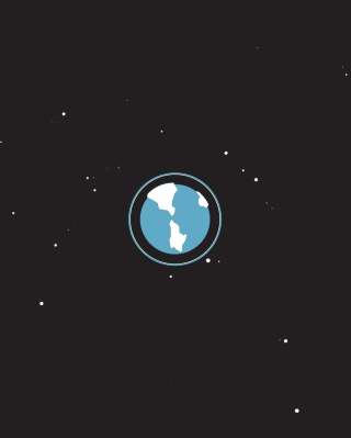 Earth Orbit Illustration - Obrázkek zdarma pro 1080x1920