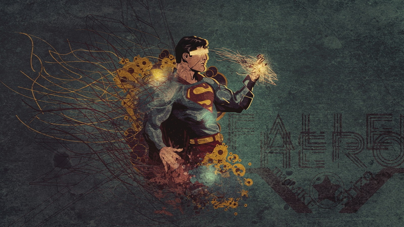 Screenshot №1 pro téma Superman 1366x768