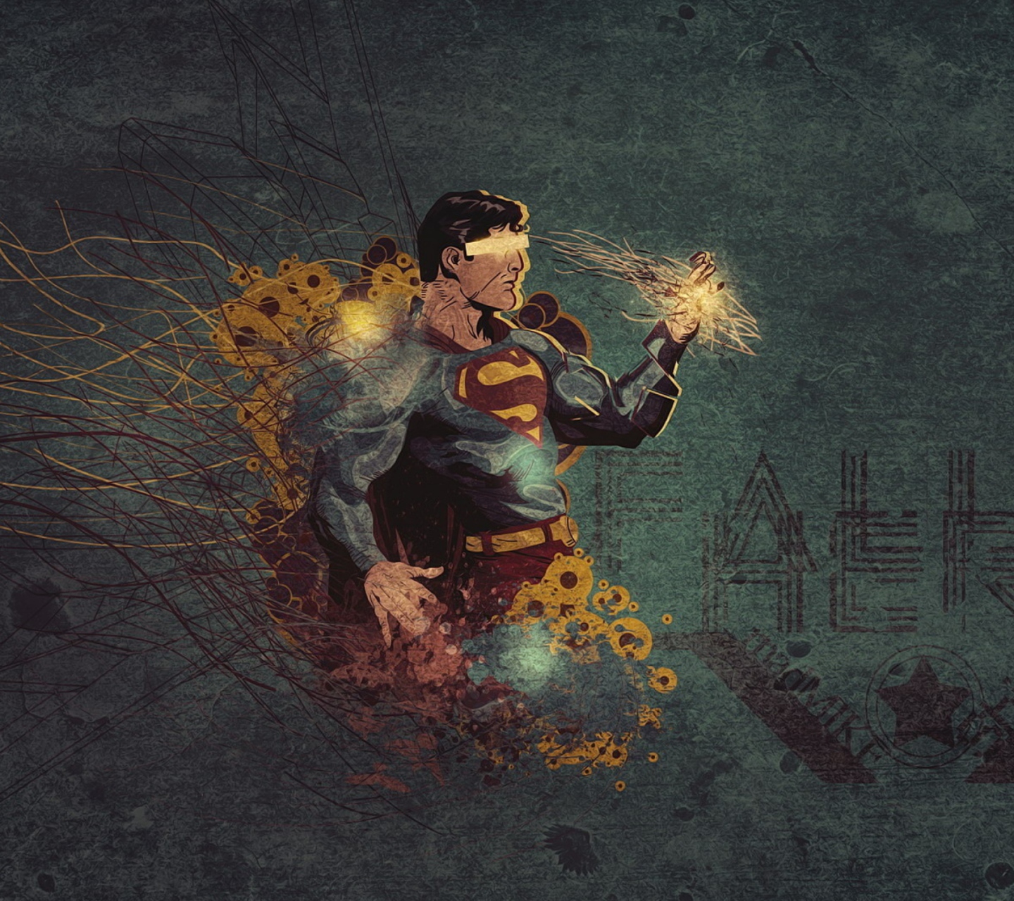 Das Superman Wallpaper 1440x1280