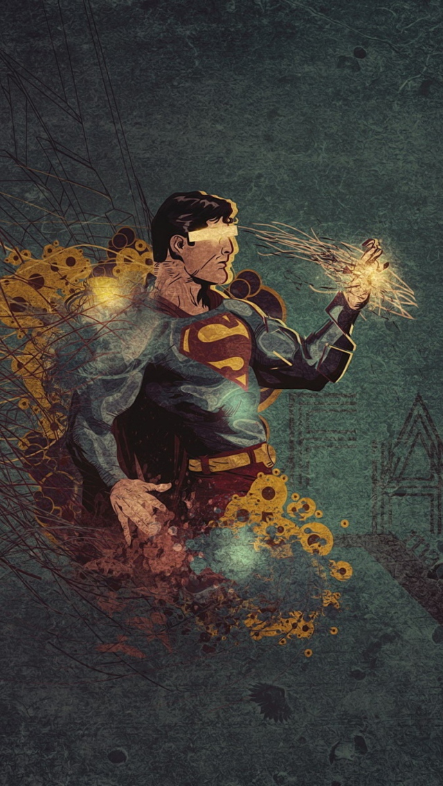 Das Superman Wallpaper 640x1136