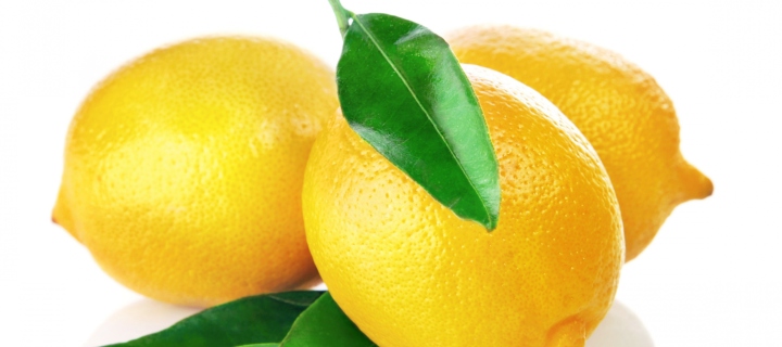 Das Lemons Close Up Wallpaper 720x320