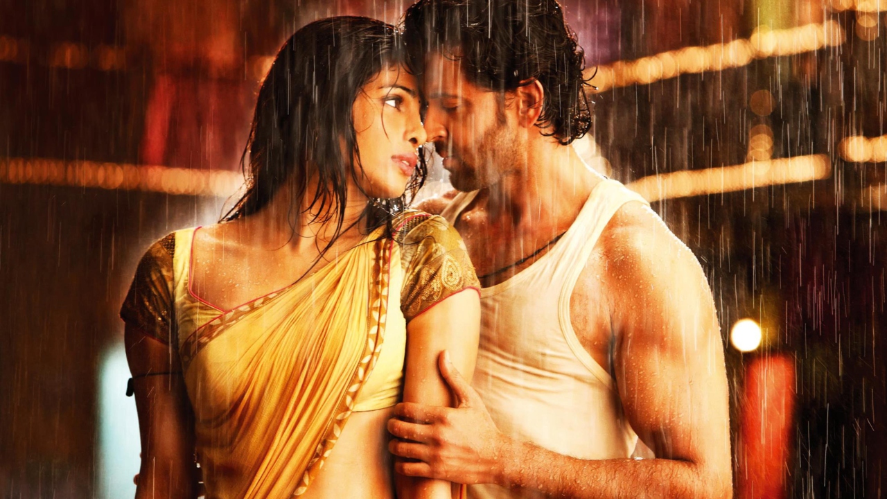 Fondo de pantalla Hrithik Roshan Priyanka Chopra 1280x720