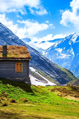 Das Norway Landscape Wallpaper 320x480