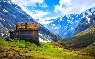 Norway Landscape - Obrázkek zdarma pro 1152x864