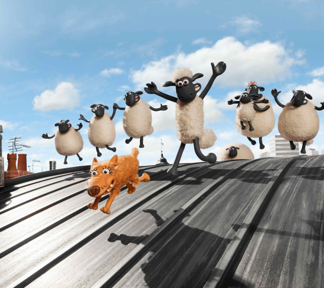 Das Shaun the Sheep Movie Wallpaper 1080x960
