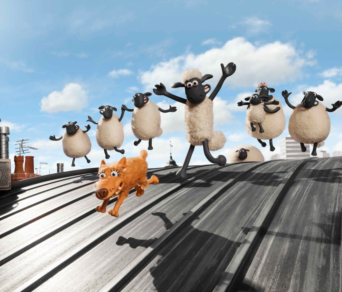 Das Shaun the Sheep Movie Wallpaper 1200x1024