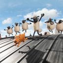 Das Shaun the Sheep Movie Wallpaper 128x128