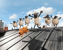 Shaun the Sheep Movie wallpaper 220x176