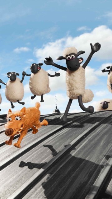 Das Shaun the Sheep Movie Wallpaper 360x640
