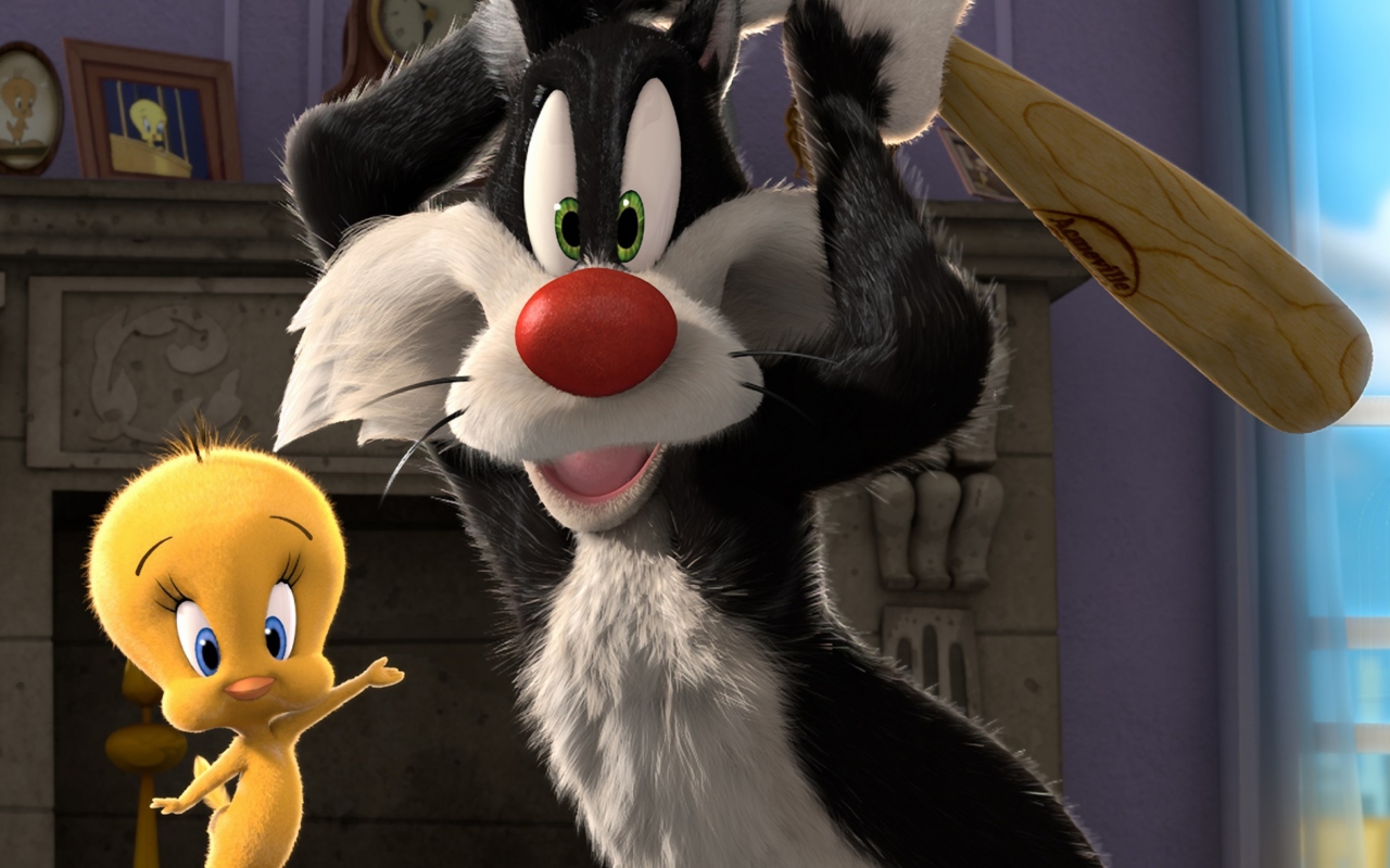 Das Sylvester And Tweety Wallpaper 1280x800