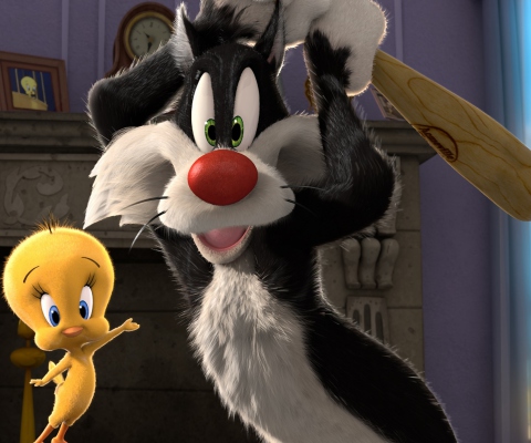 Sylvester And Tweety wallpaper 480x400