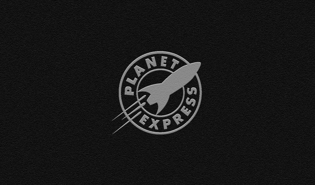 Das Planet Express Wallpaper 1024x600