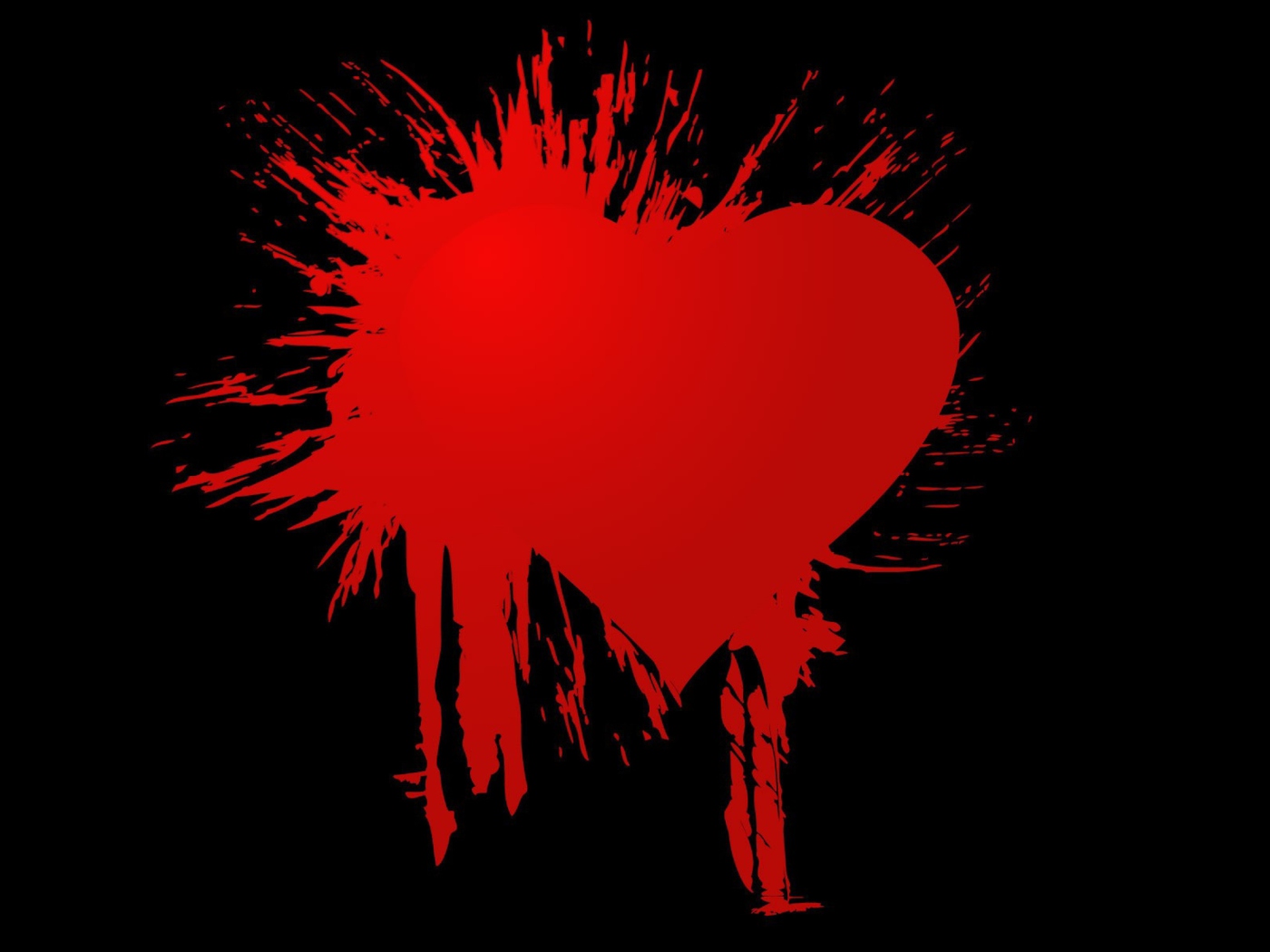 Das Heart Is Broken Wallpaper 1400x1050