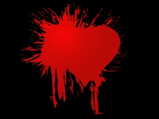Das Heart Is Broken Wallpaper 320x240
