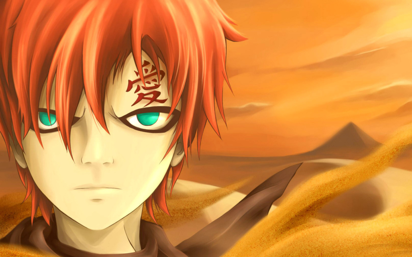 Screenshot №1 pro téma Gaara, Naruto Fanfiction 1440x900