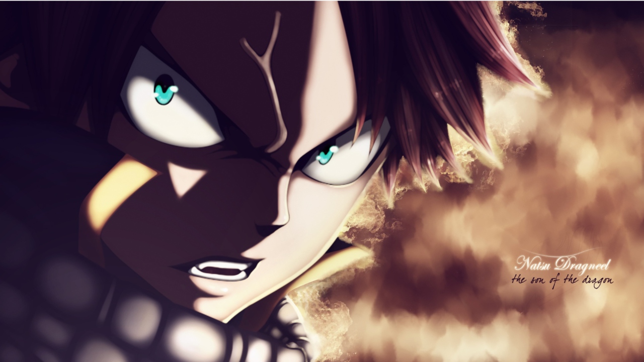 Fondo de pantalla Natsu 1280x720