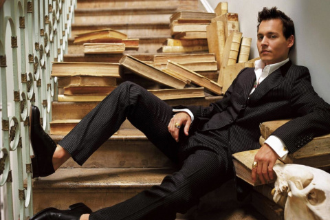 Johnny Depp wallpaper 480x320