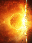 Sfondi Fire Planet 132x176
