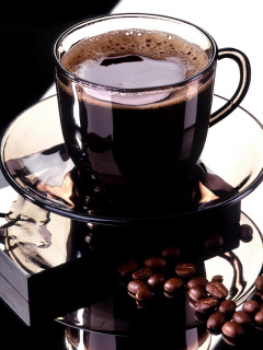 Screenshot №1 pro téma Morning Coffee Cup 240x320