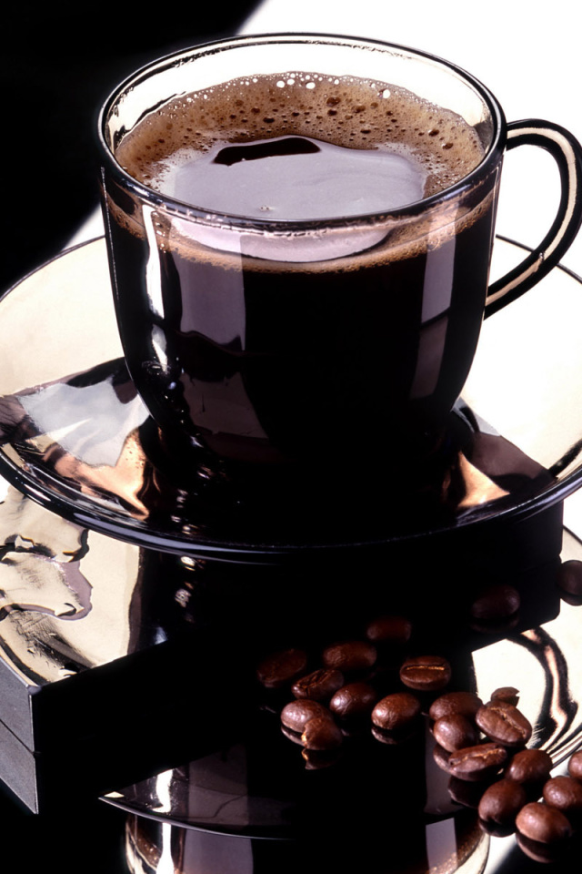 Fondo de pantalla Morning Coffee Cup 640x960