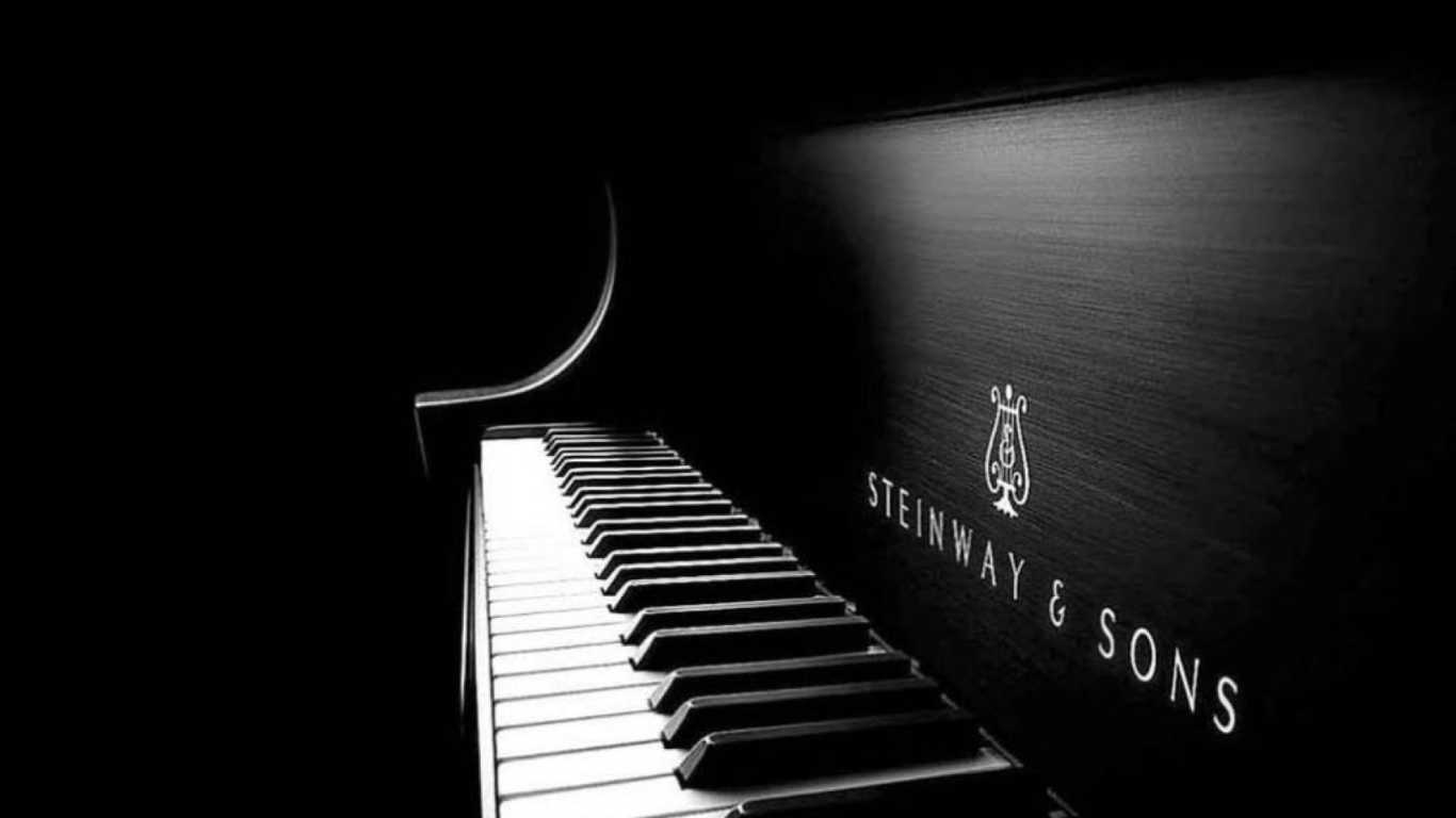 Steinway Piano wallpaper 1366x768