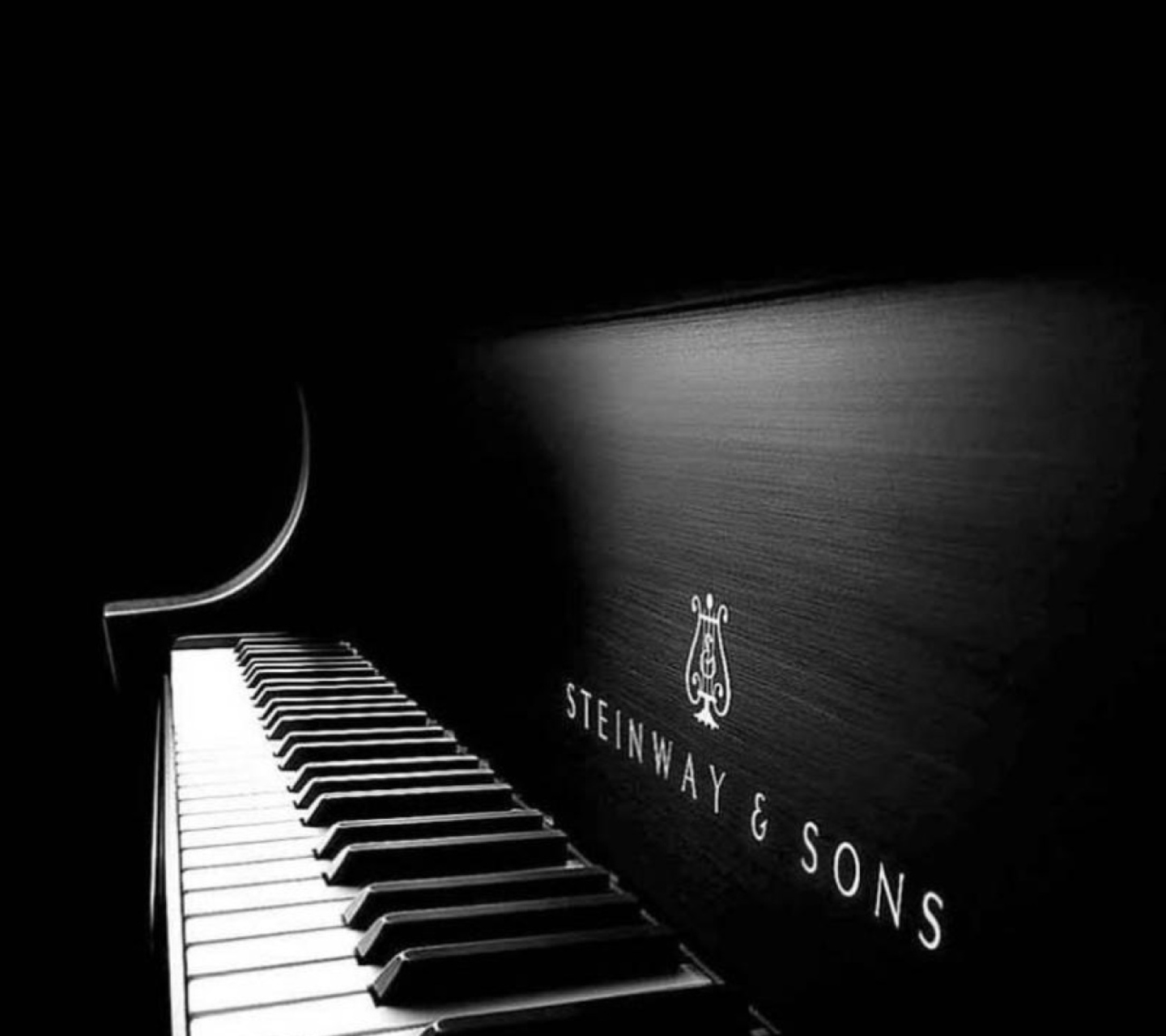 Das Steinway Piano Wallpaper 1440x1280