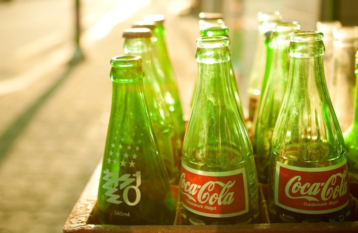 Coca Cola Bottles wallpaper
