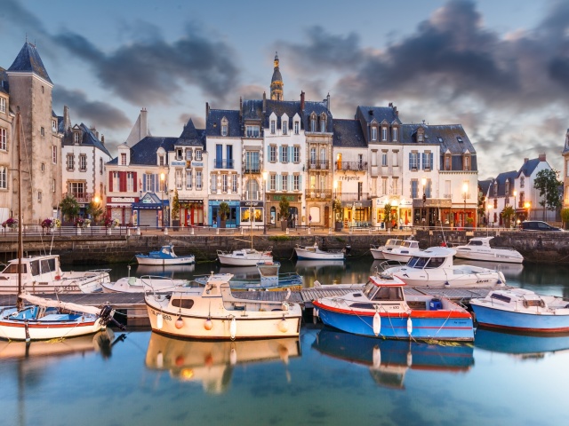 Fondo de pantalla Le Croisic in Brittany France 640x480