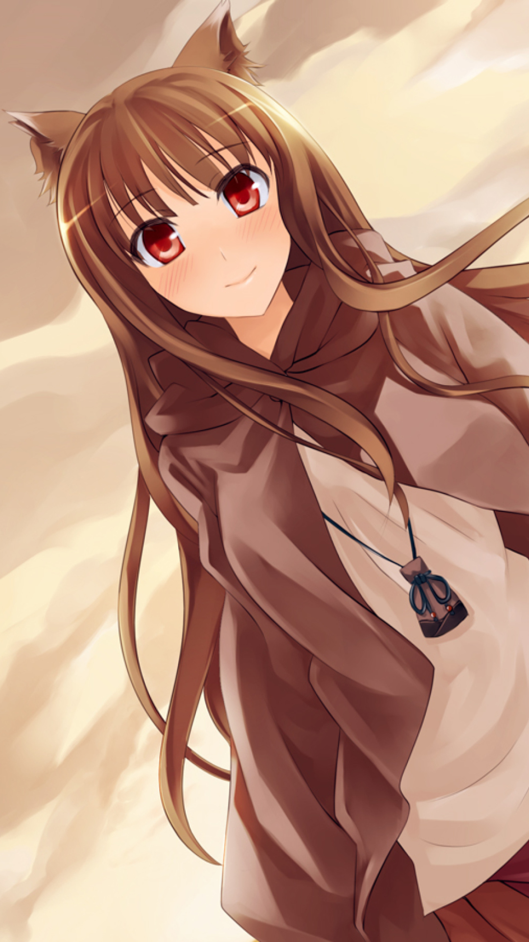 Das Smile Spice And Wolf Wallpaper 1080x1920